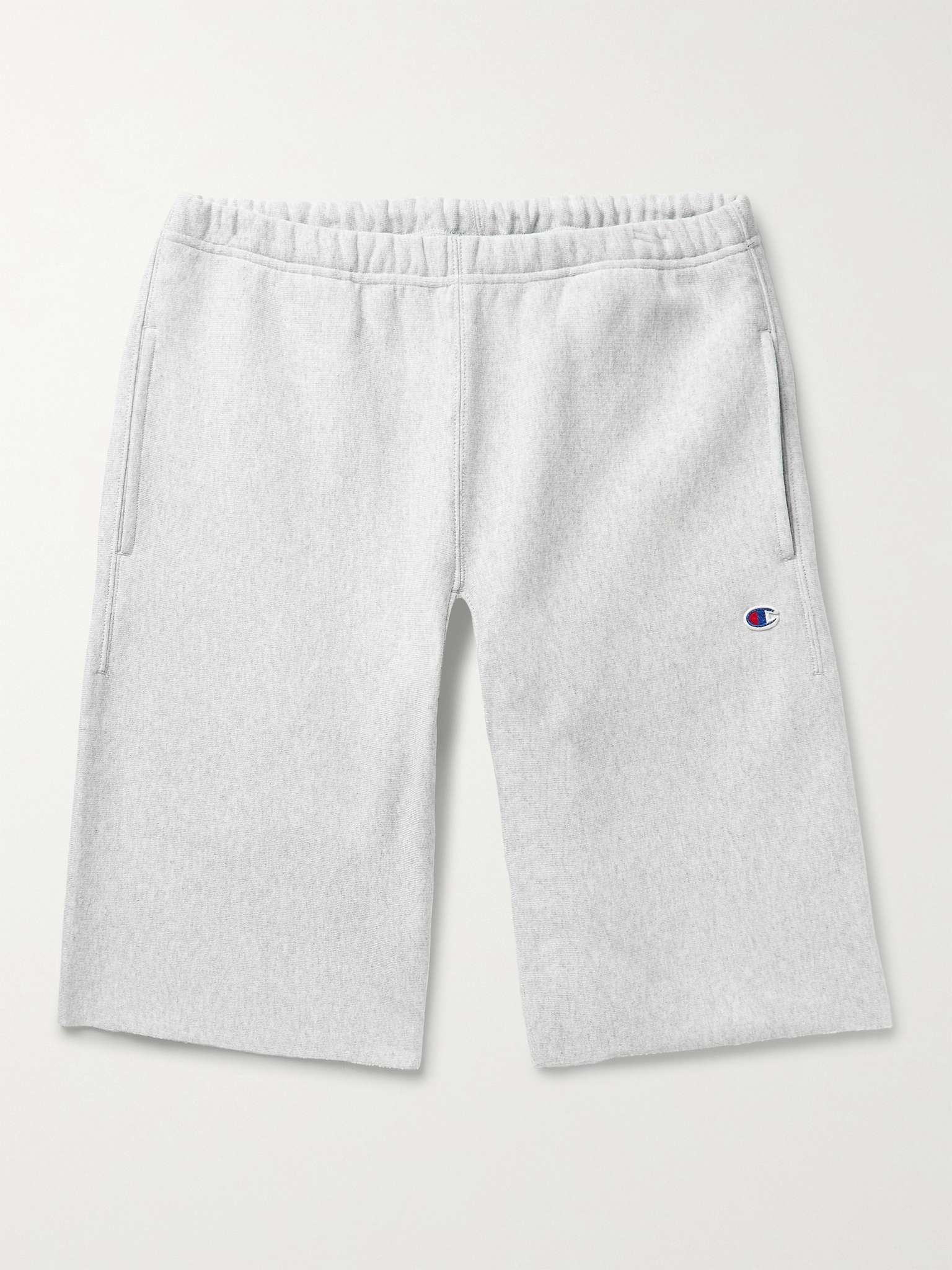 Fleece-Back Cotton-Jersey Shorts - 1