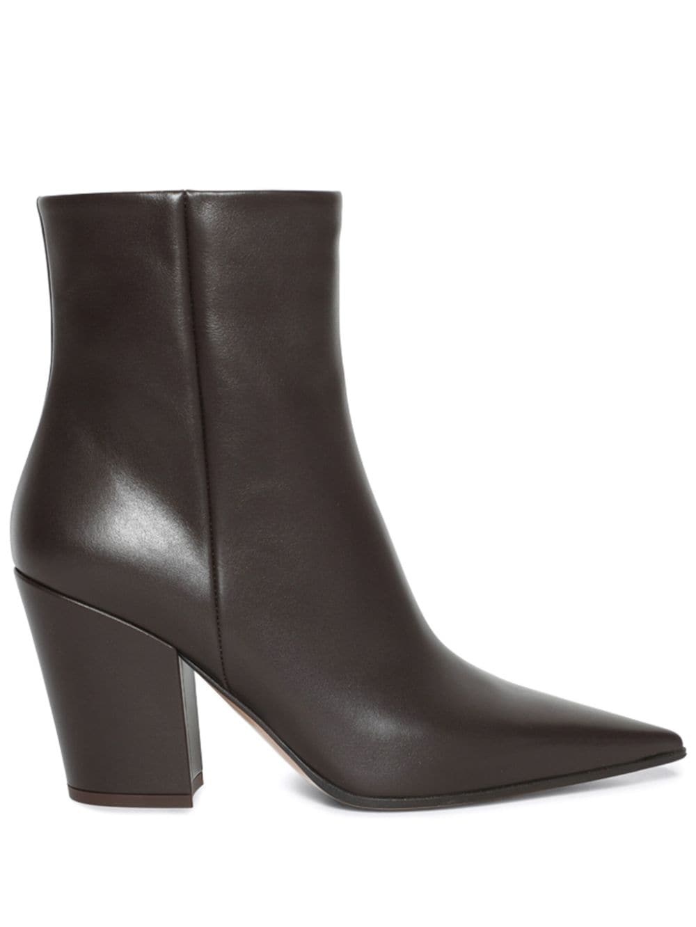85mm leather boots - 1