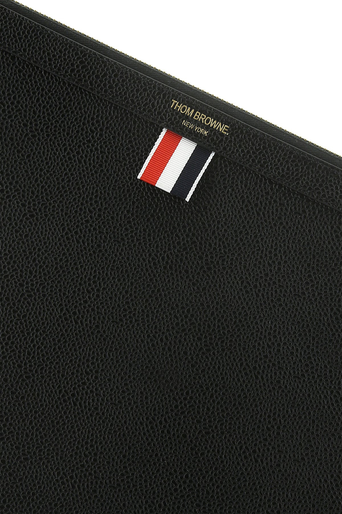 Black leather document case - 4