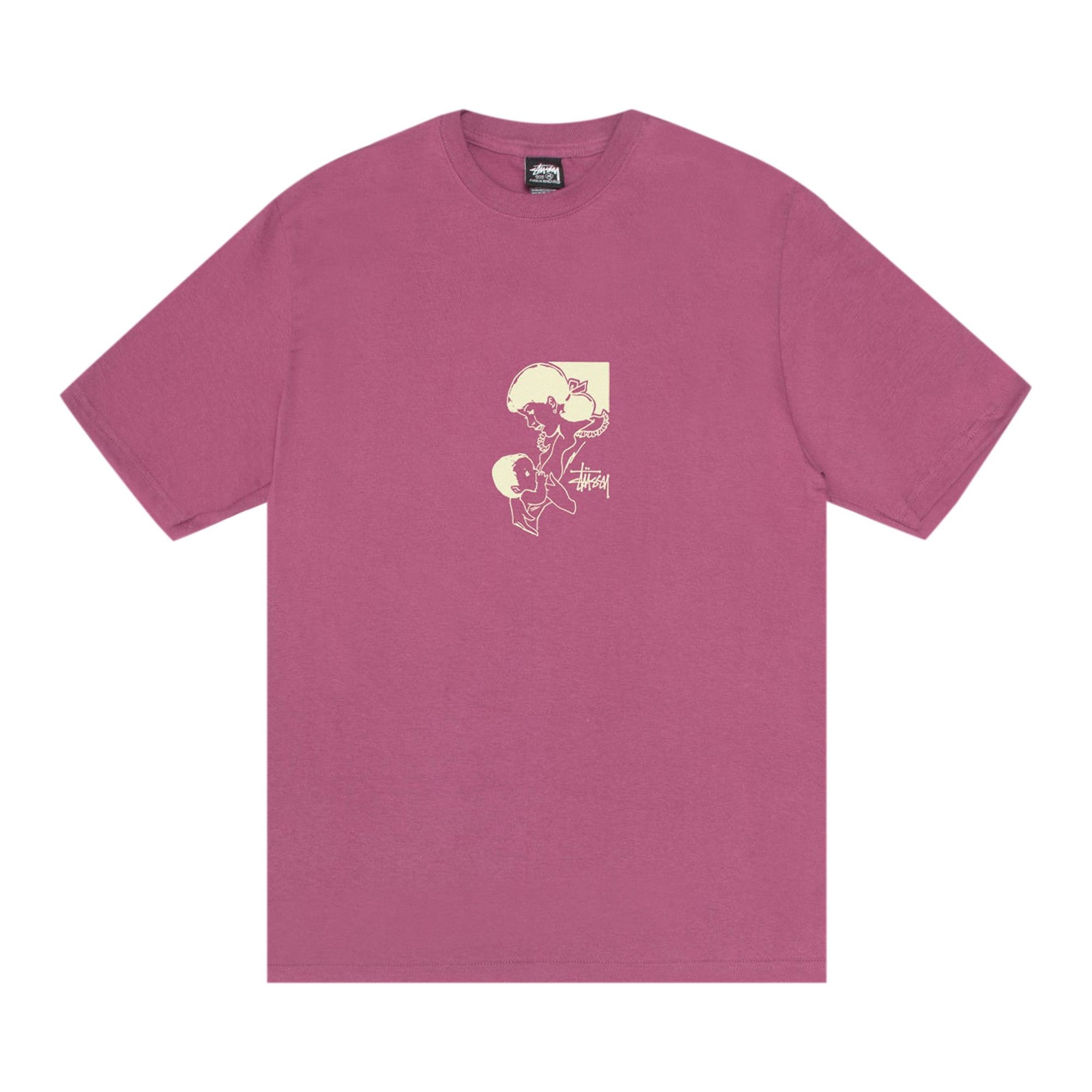 Stussy Nurture Tee 'Berry' - 1