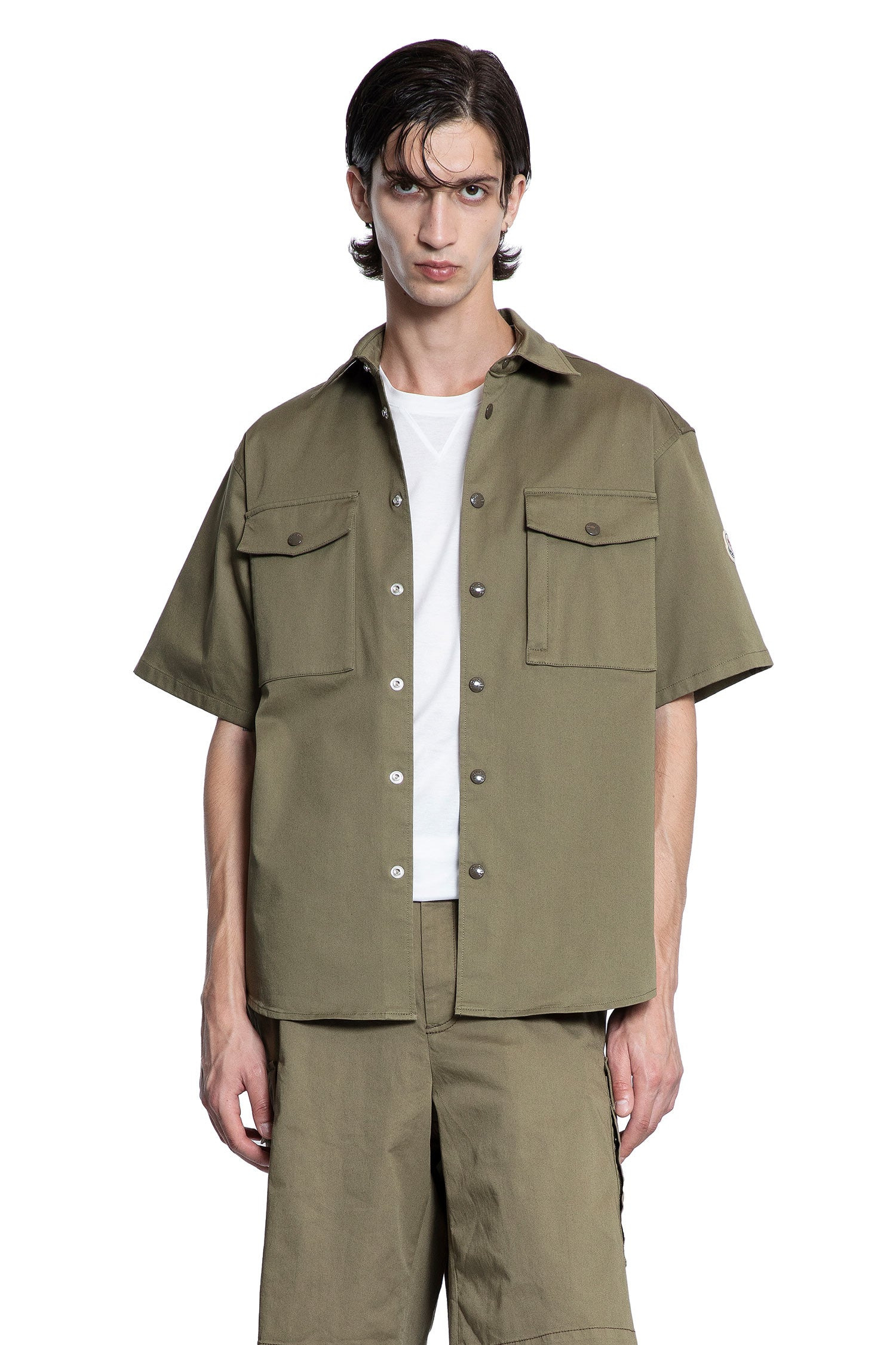 Cotton-Gabardine-Short-Sleeve-Shirt - 6