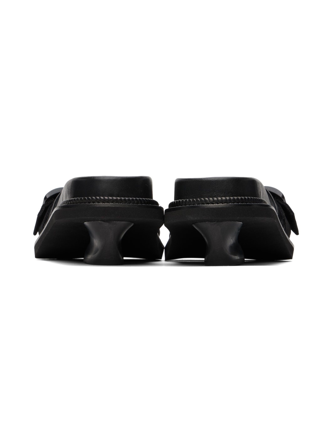 Black Embellished Slides - 2