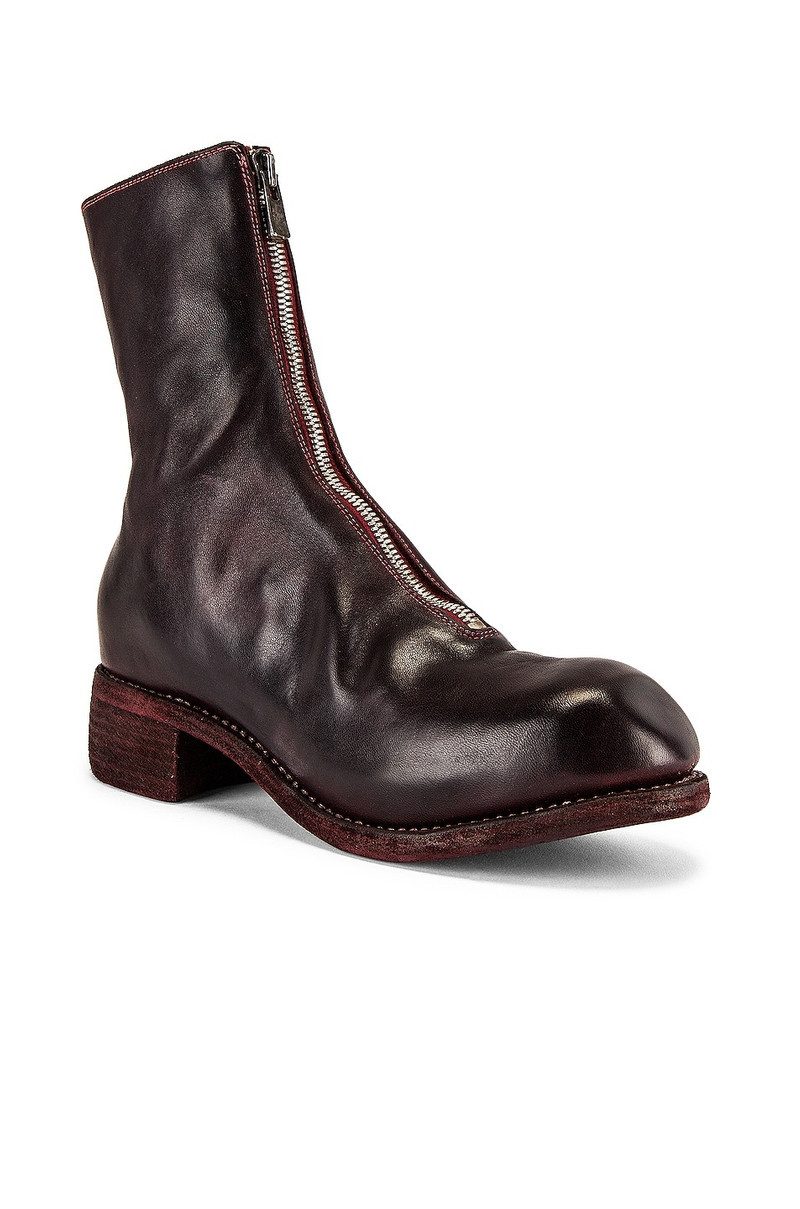 Full Grain Horse Front Zip Boot 2
