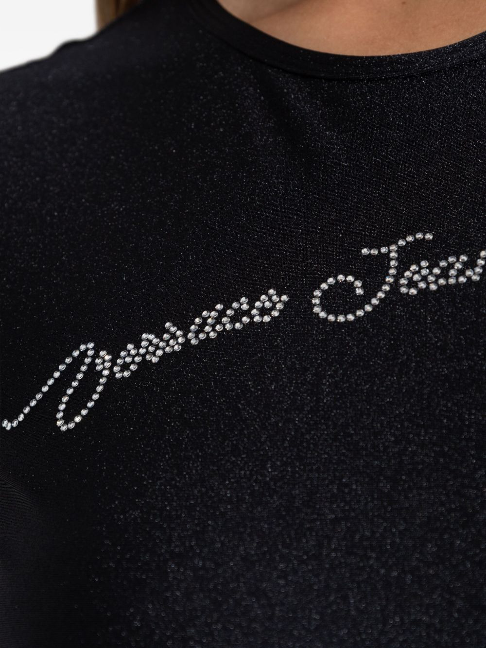 rhinestone-embellished T-shirt - 4