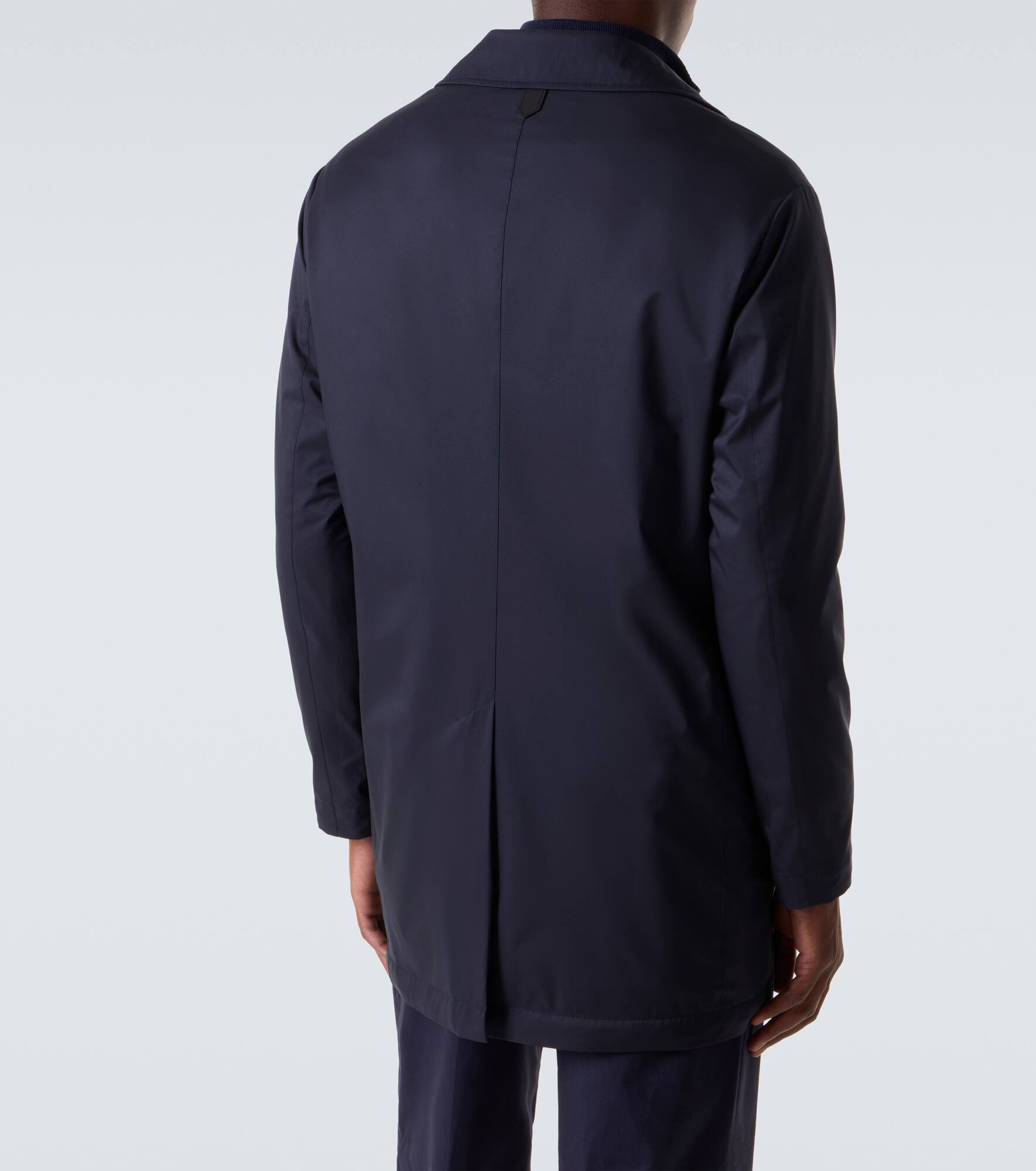 Single-breasted car coat - 4
