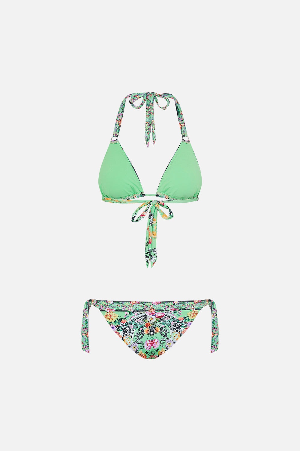SOFT TIE TRI BIKINI WITH TRIMS - 6