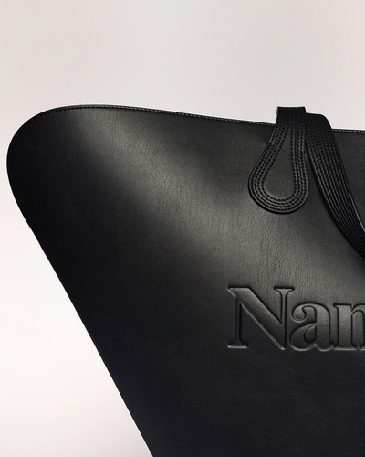 Nanushka JUNO - Vegan leather tote - Black outlook