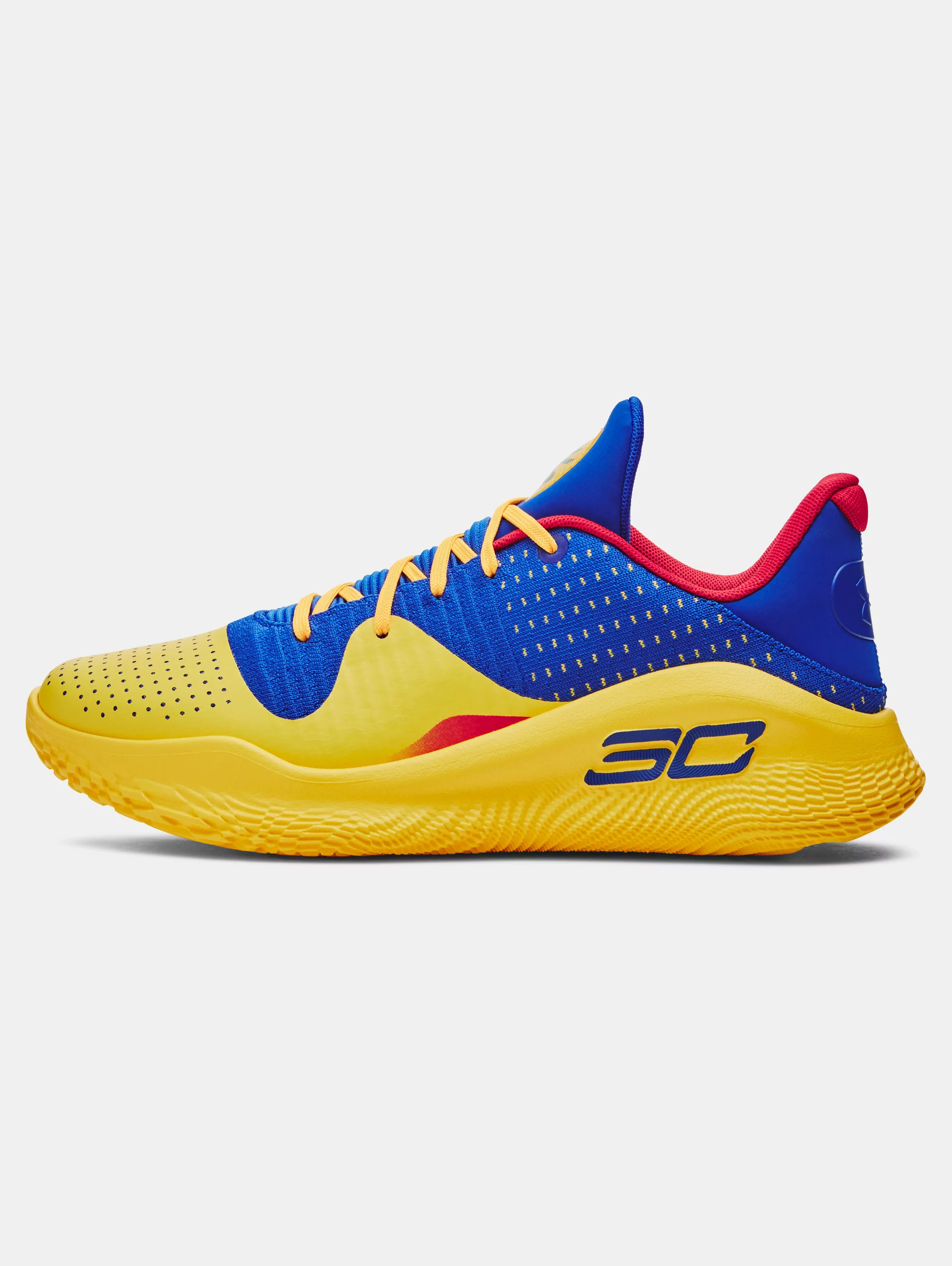 Unisex Curry 4 Low FloTro Basketball Shoes - 8