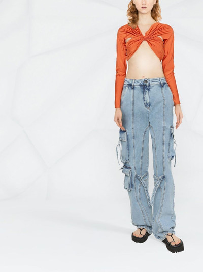 COPERNI ruched cropped top outlook