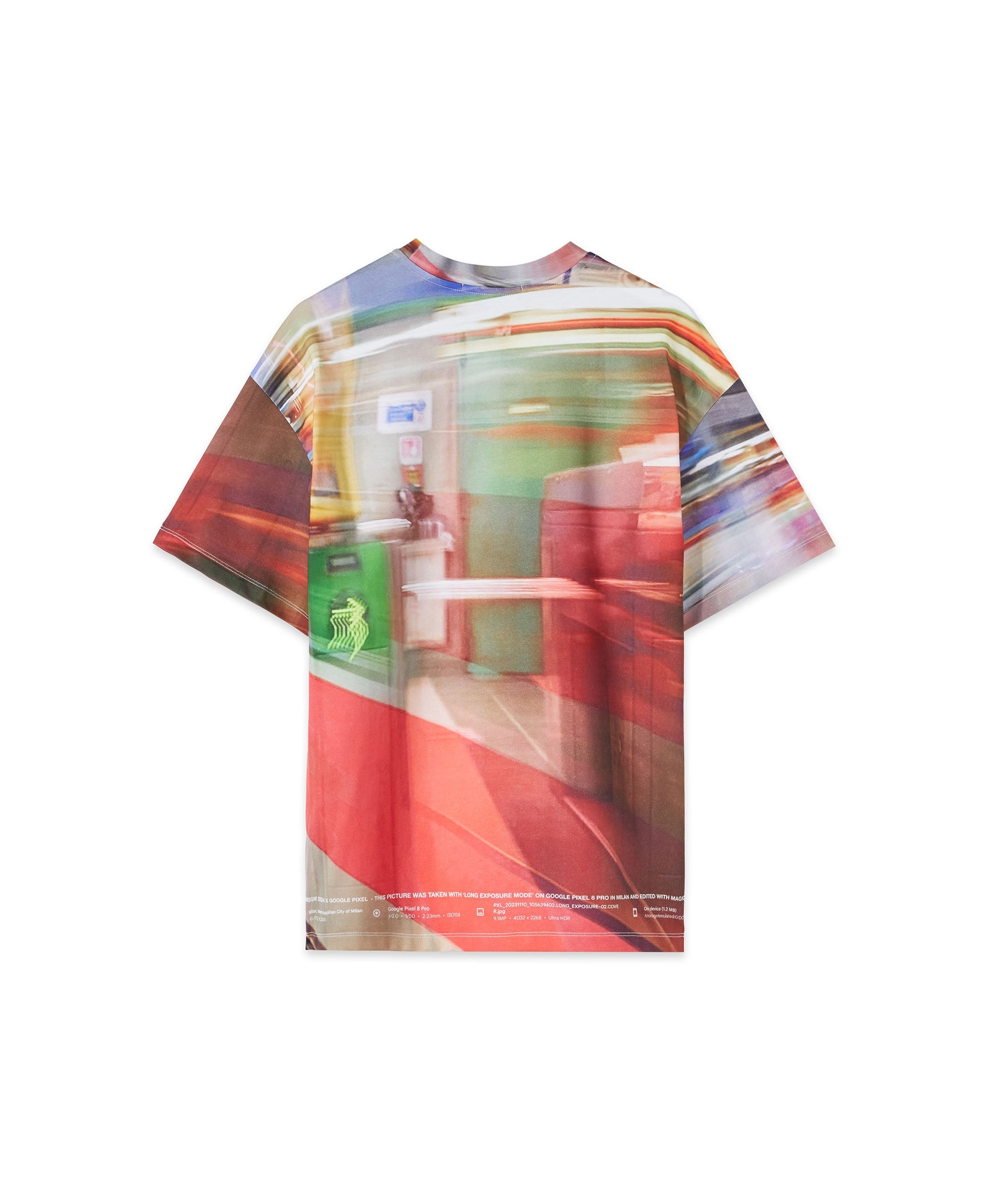 MSGM x Google Pixel "Daily Metro" print All-over T-shirt - 2