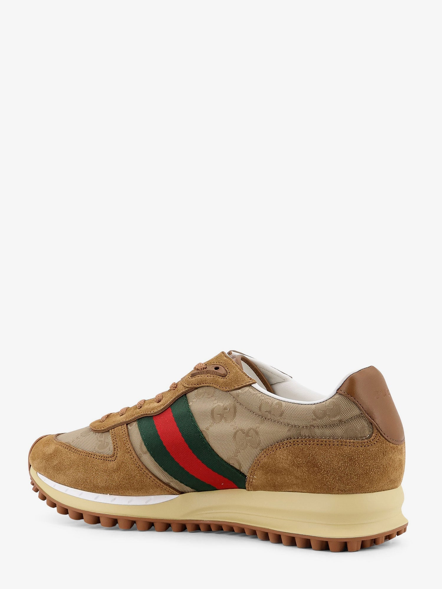 Gucci Re-Motion Gg Nylon And Suede Sneakers - 3