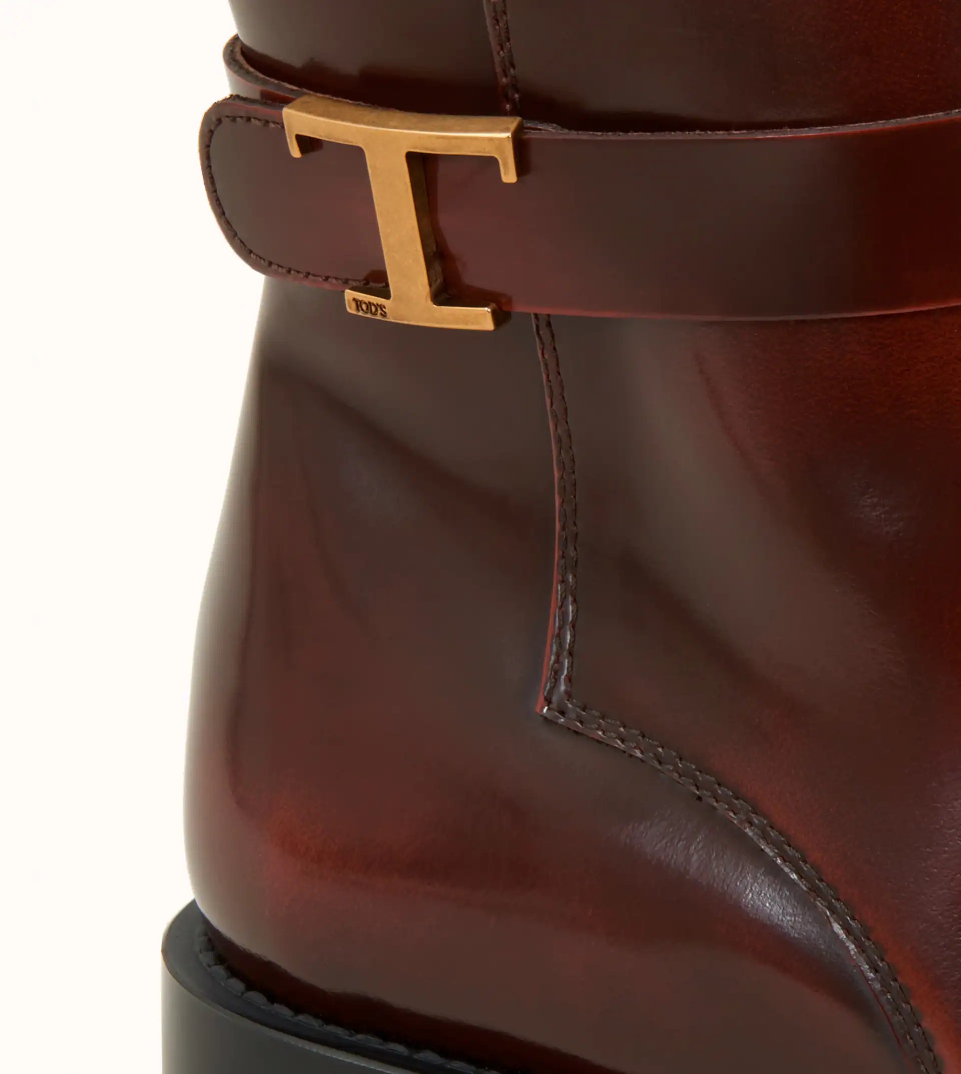 TIMELESS ANKLE BOOTS IN LEATHER - BROWN - 7