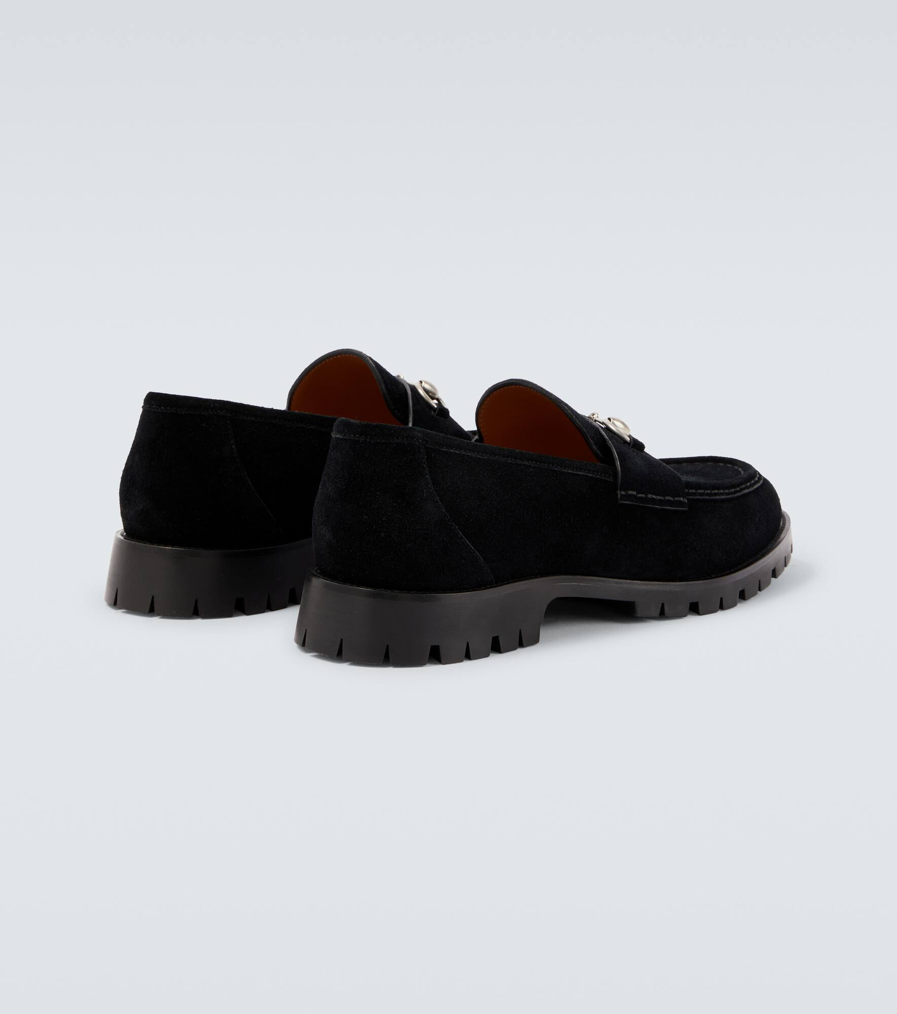 Horsebit suede loafers - 6