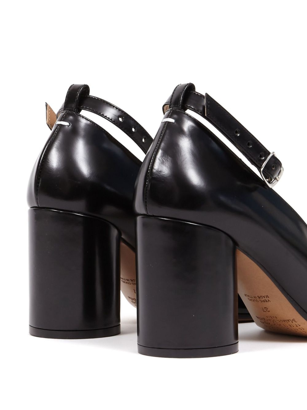 patent finish Tabi pumps - 4