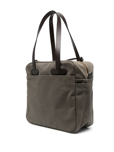 FILSON logo-patch tote bag outlook
