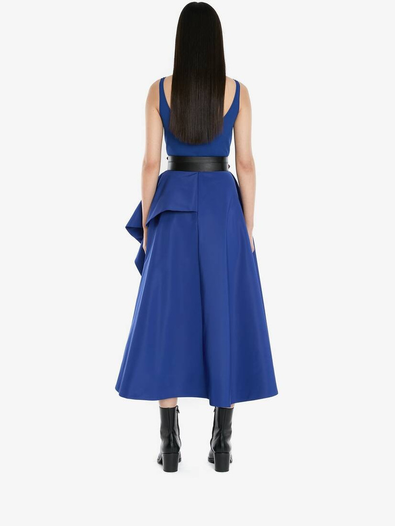 Seamless Bodysuit in Electric Blue 4