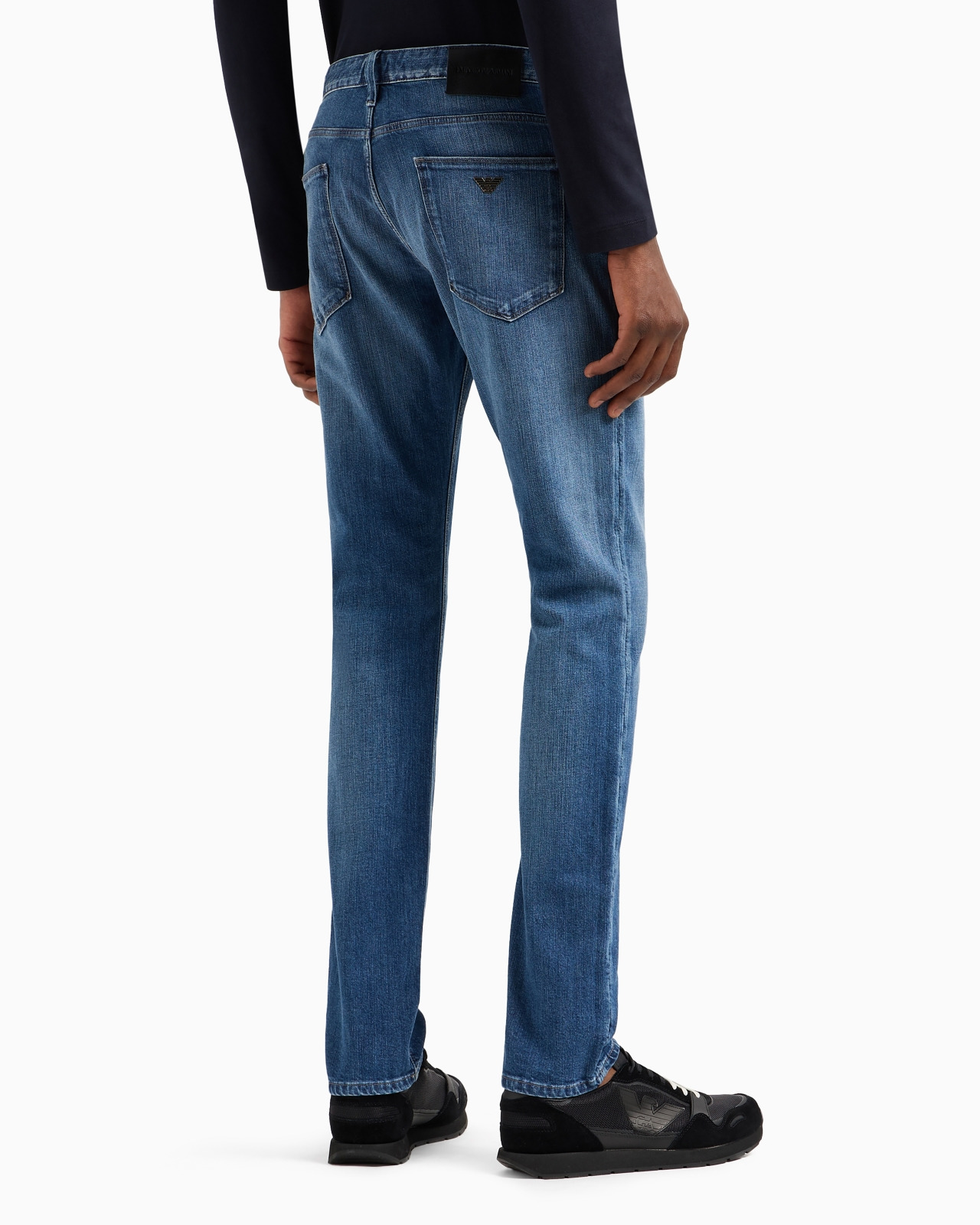 J06 Slim-fit, twill-melange jeans in 10 oz comfort denim - 3
