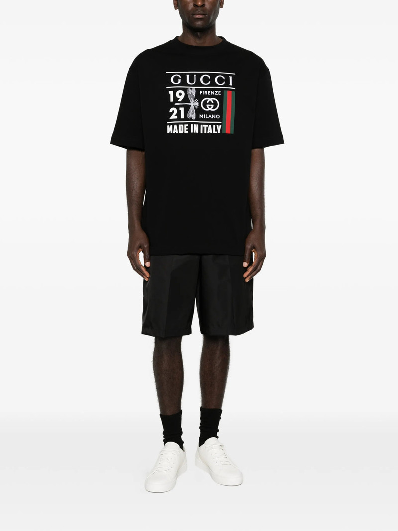 GUCCI Gucci Logo-graphic T-shirt outlook