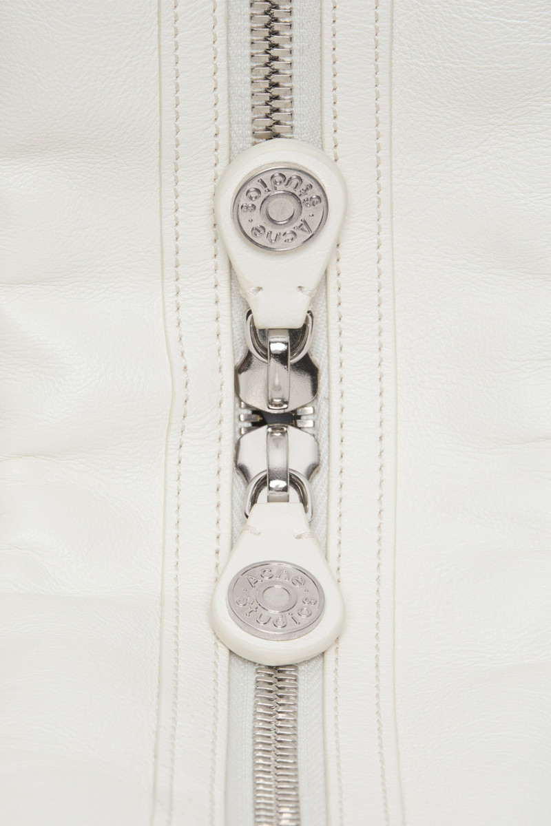 Acne Studios Camero Camera Shoulder Bag - Cream white outlook