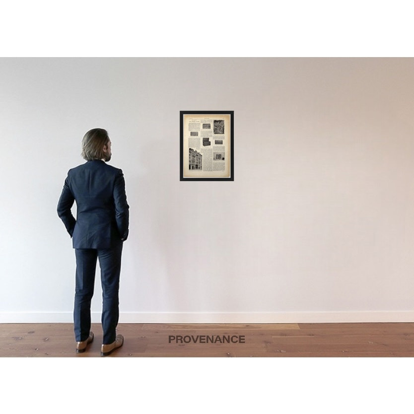 Louis Vuitton Antique Newsprint Ad - Trunk Industry - 7