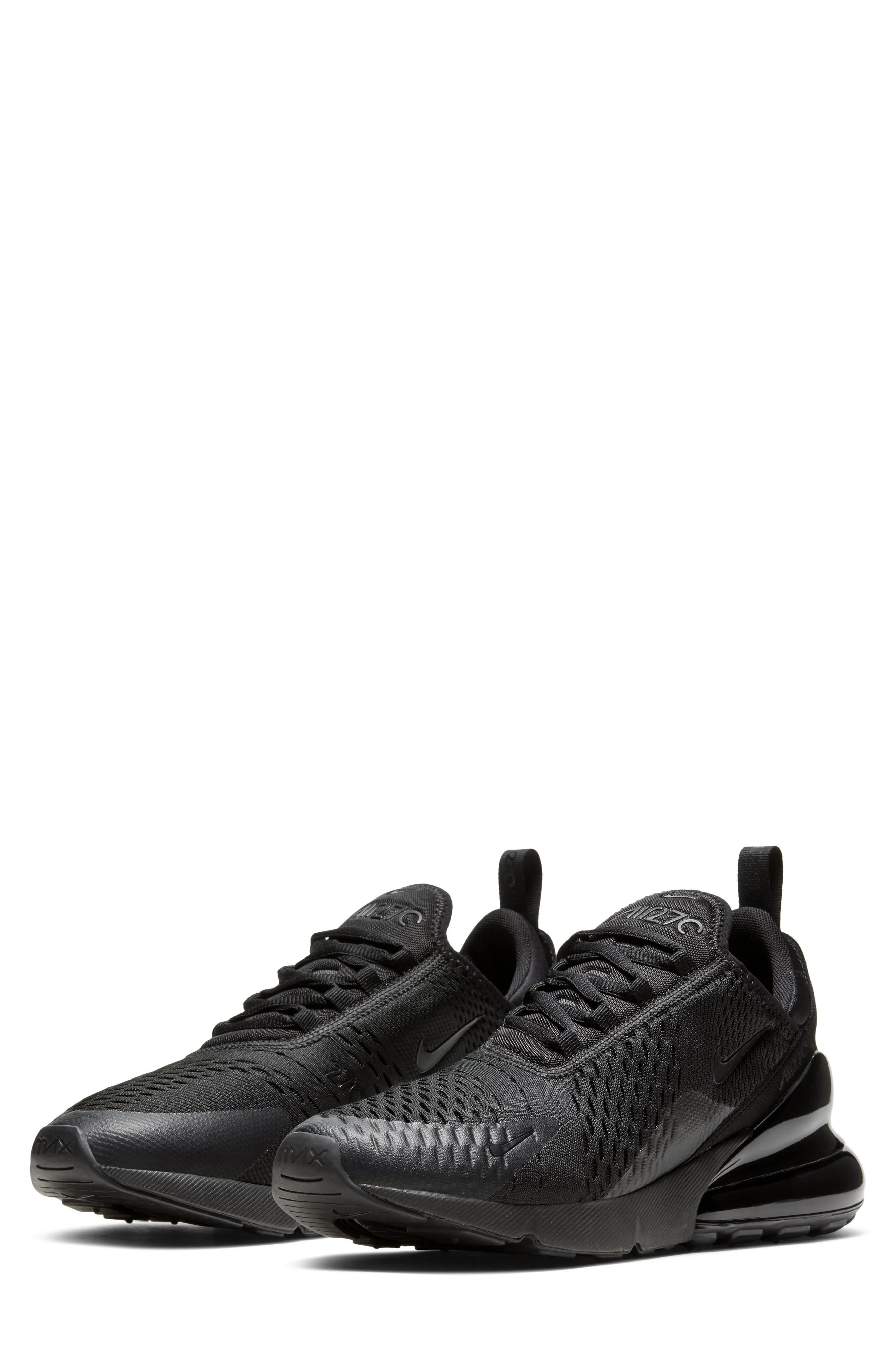 Nike Air Max 270 Sneaker in 005 Black/black-Black at Nordstrom - 1