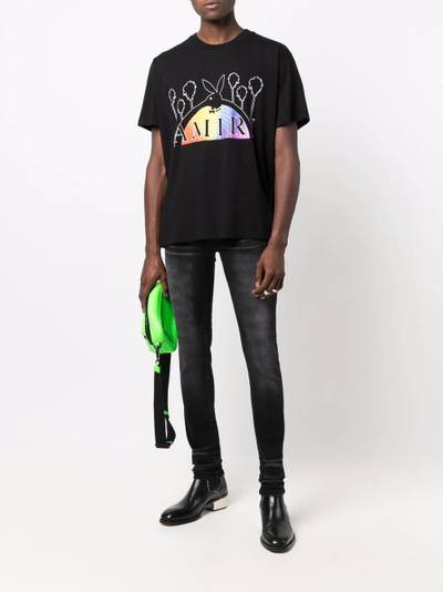 AMIRI faded-effect skinny jeans outlook