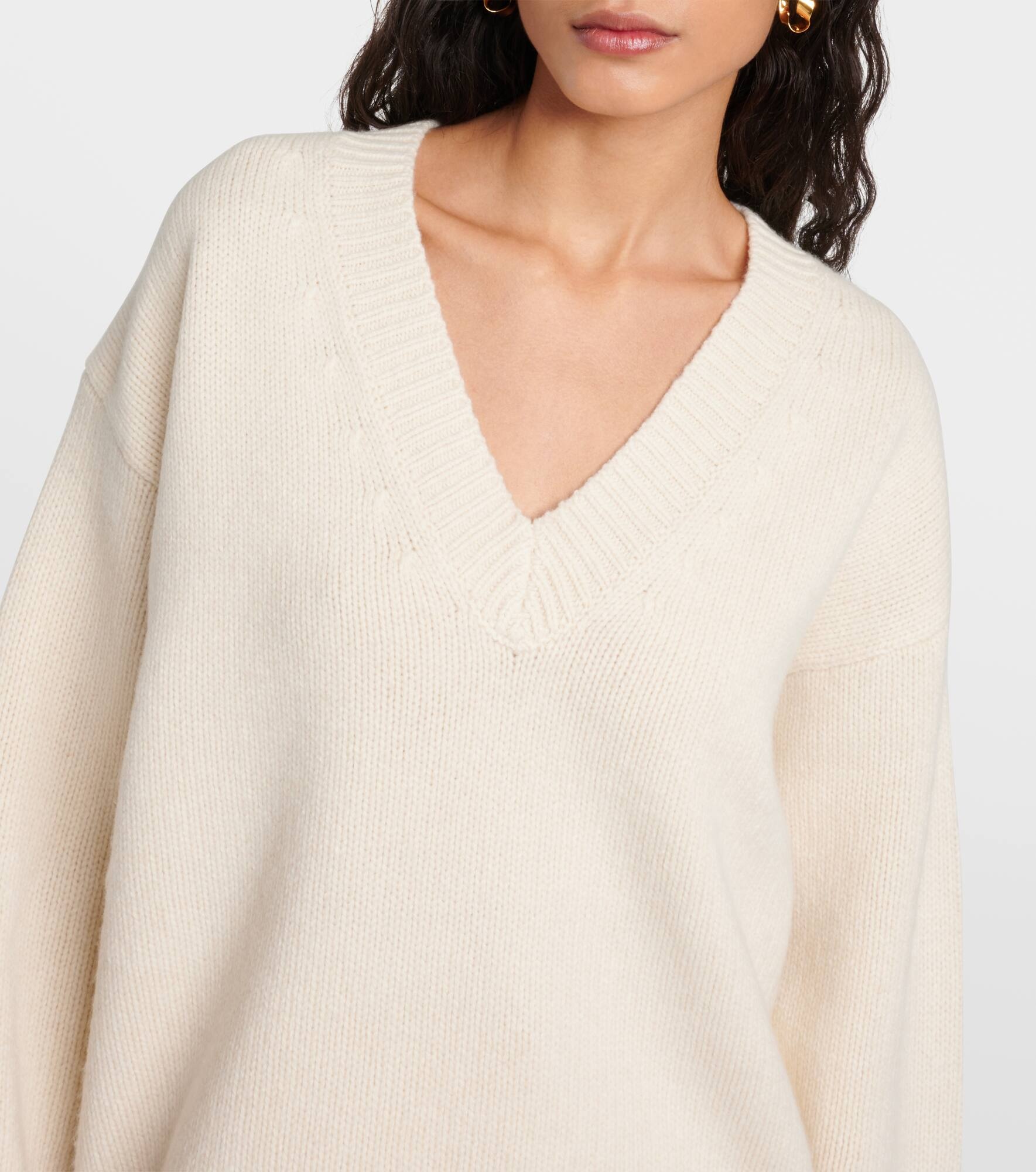 Wool and cashmere sweater - 4