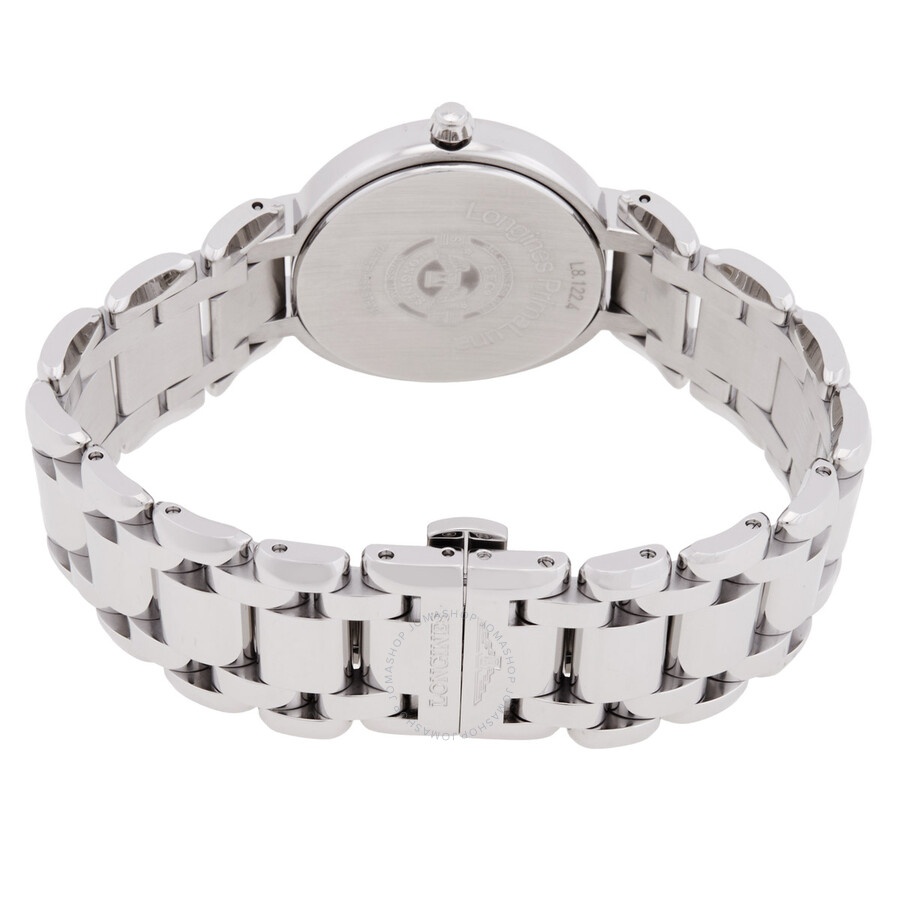 Longines Primaluna Quartz Diamond White Dial Ladies Watch L8.122.4.87.6 - 3