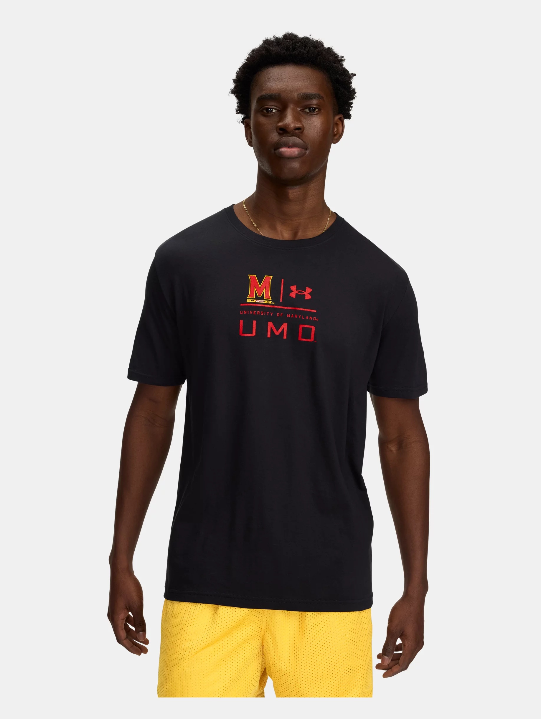 Men's UA Performance Cotton Collegiate Short Sleeve - 2