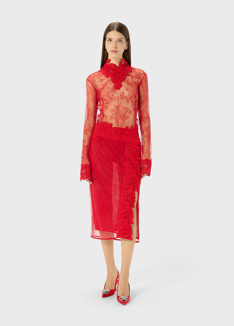 CHANTILLY LACE BODY WITH MACRAME DETAILS 5