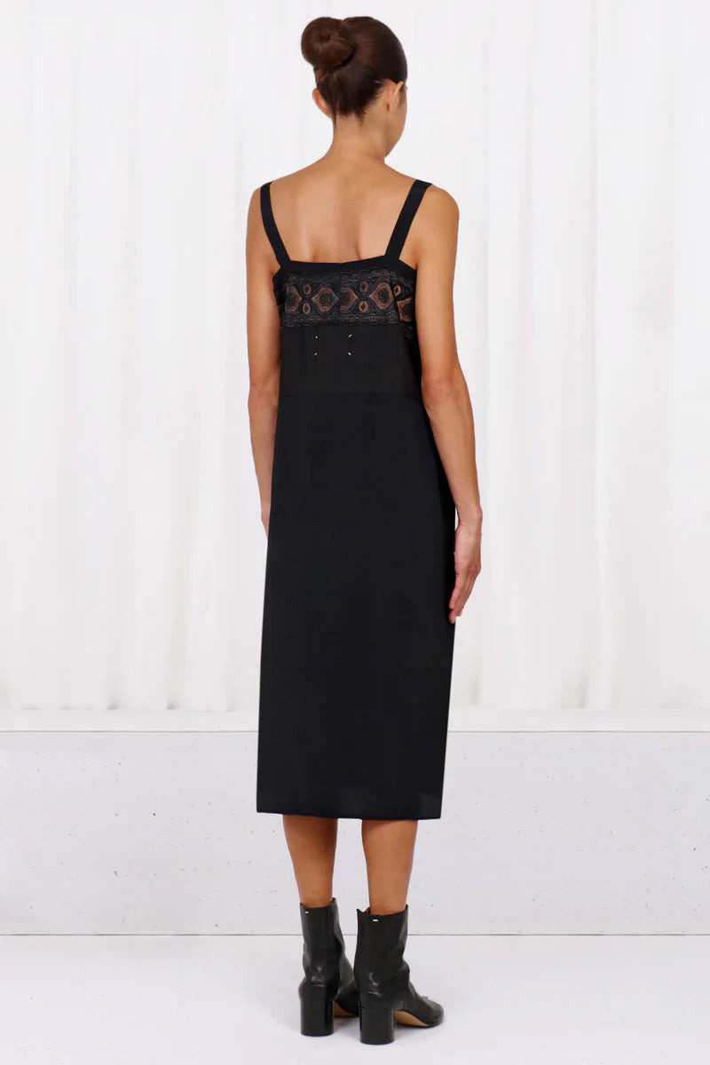 SINGLET MIDI DRESS | BLACK - 3
