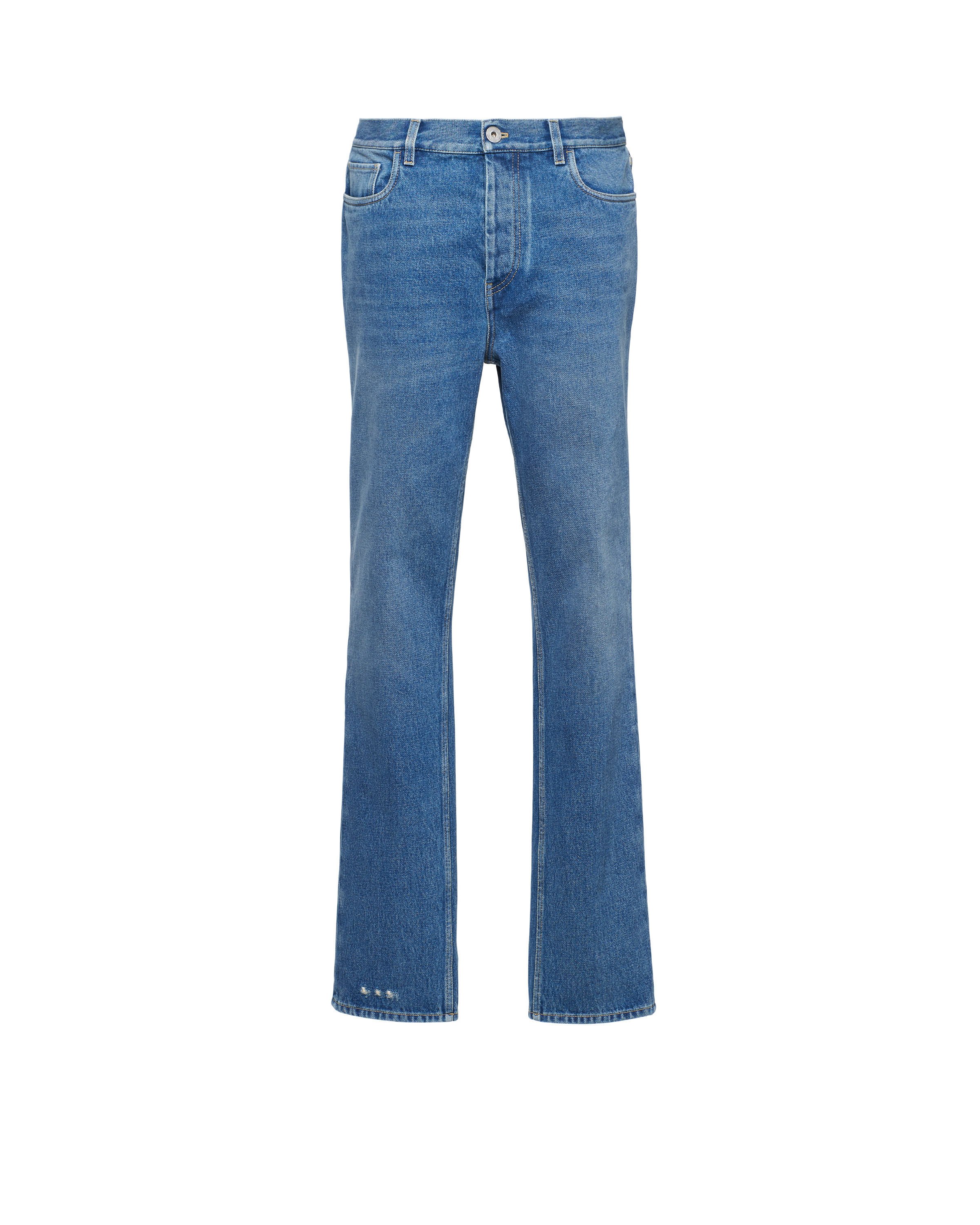 Organic denim five-pocket trousers - 1