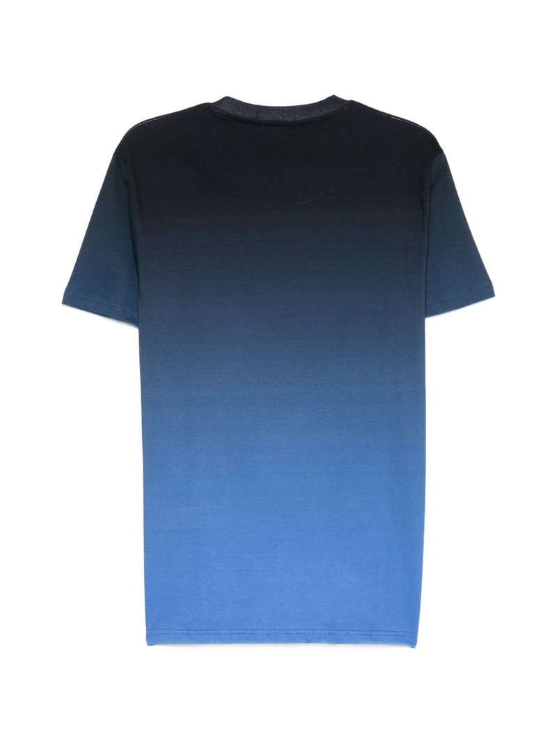 Moschino palm-print ombré T-shirt outlook