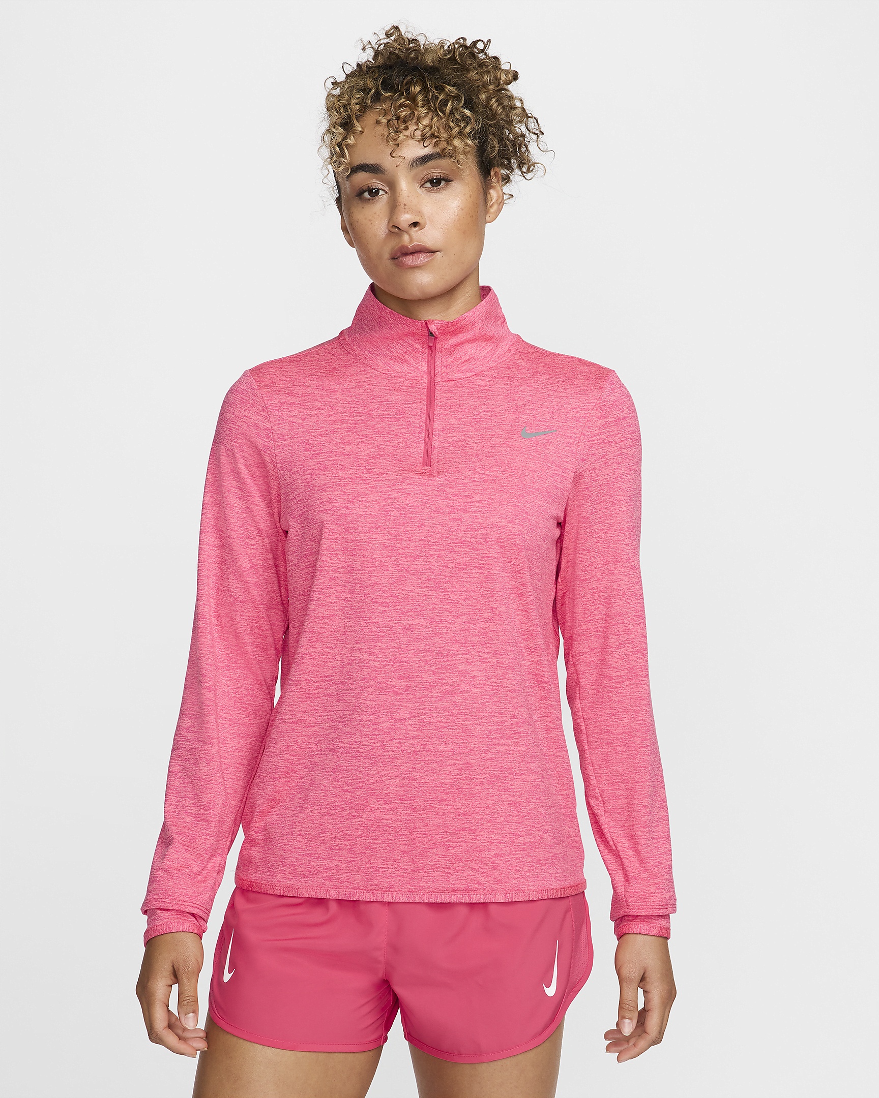 Nike Swift Element Women's UV Protection 1/4-Zip Running Top - 1