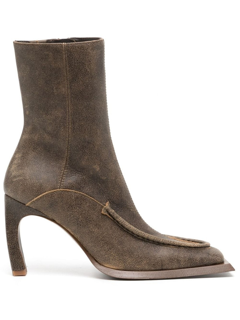 Hellz 90mm square-toe boots 1