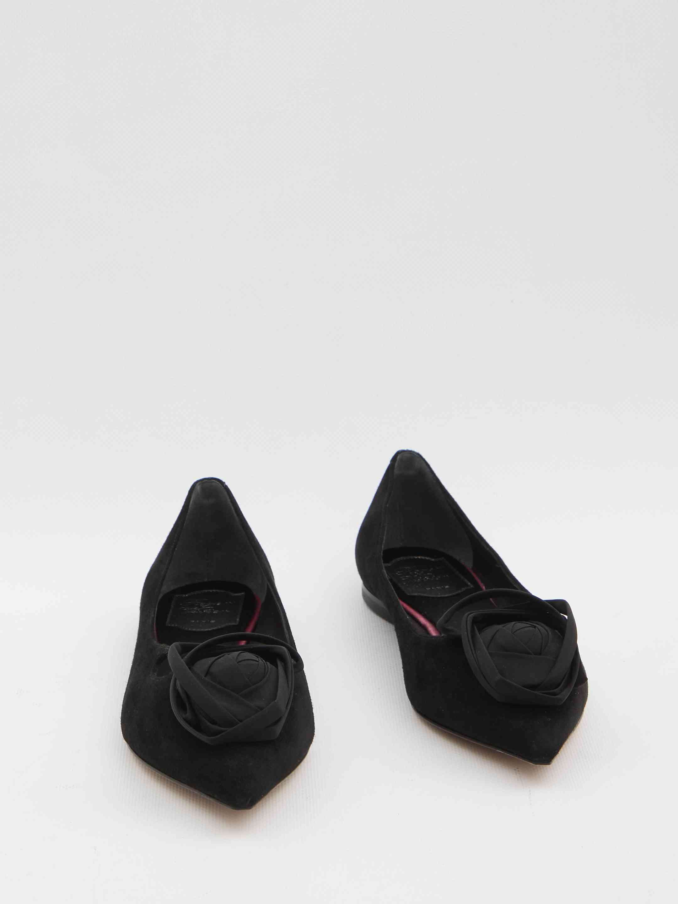 Roger Vivier Women I Love Vivier Ballerinas With Rose - 5