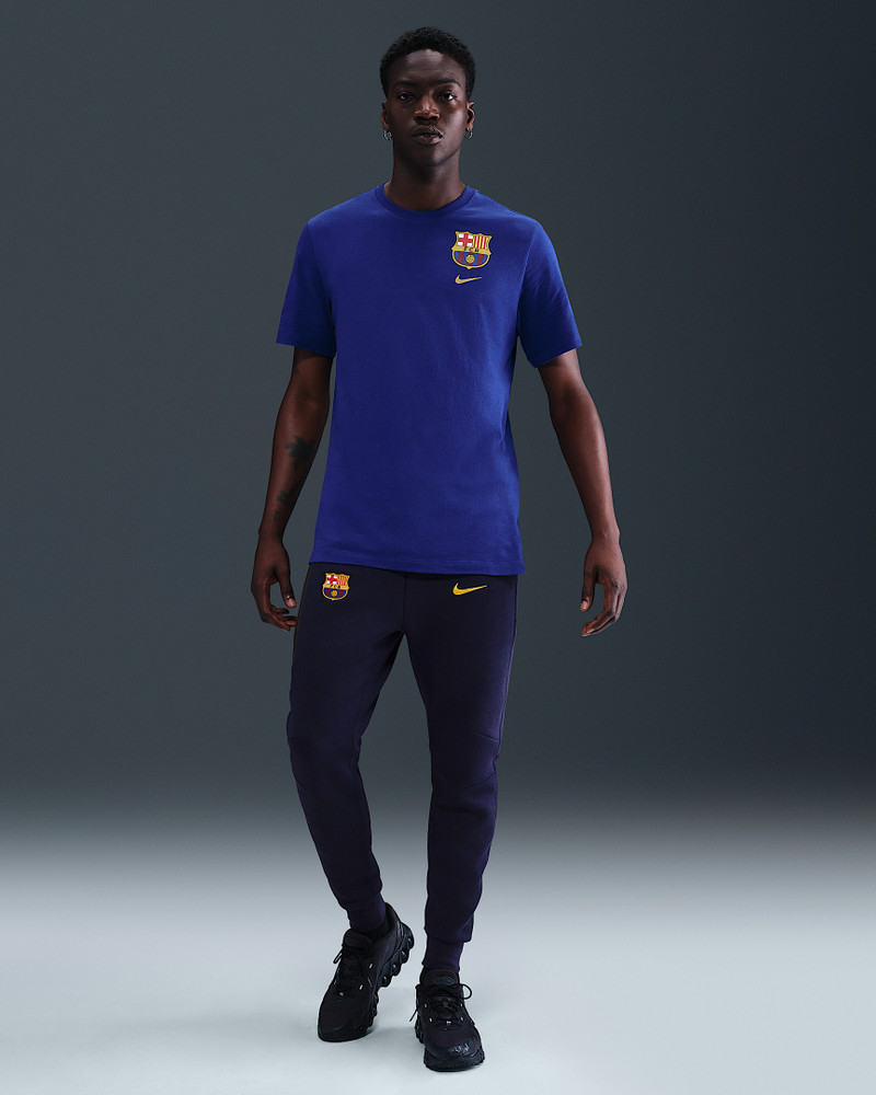 FC Barcelona Tech Men's Nike Soccer Fleece Joggers 1