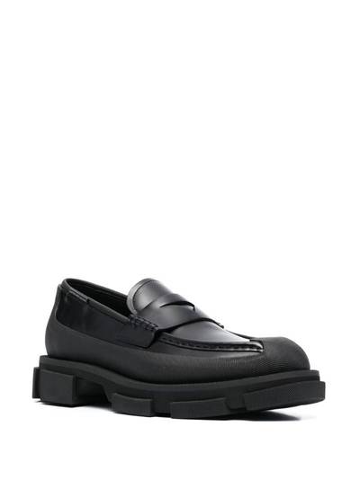 BOTH chunky-sole leather loafers outlook