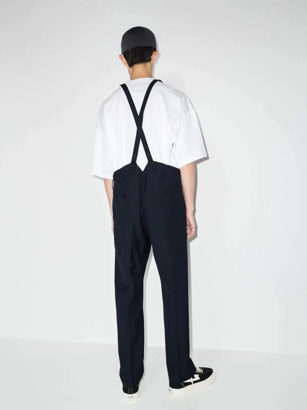 Travailler brace-strap trousers - 3