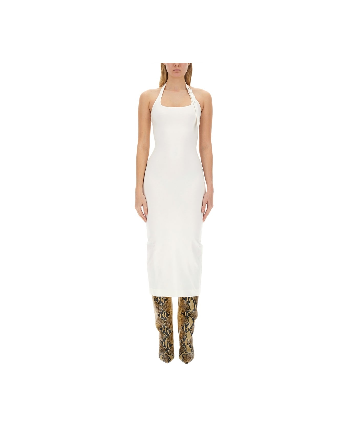 ワンピース THE ATTICO SS24 MIDI DRESS (241WCM102_RY02001) Black midi dress for Women | THE ATTICO®