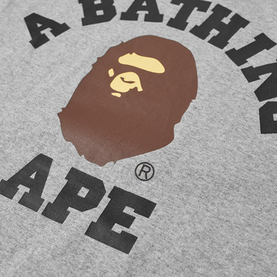 A BATHING APE® A Bathing Ape College Tee outlook