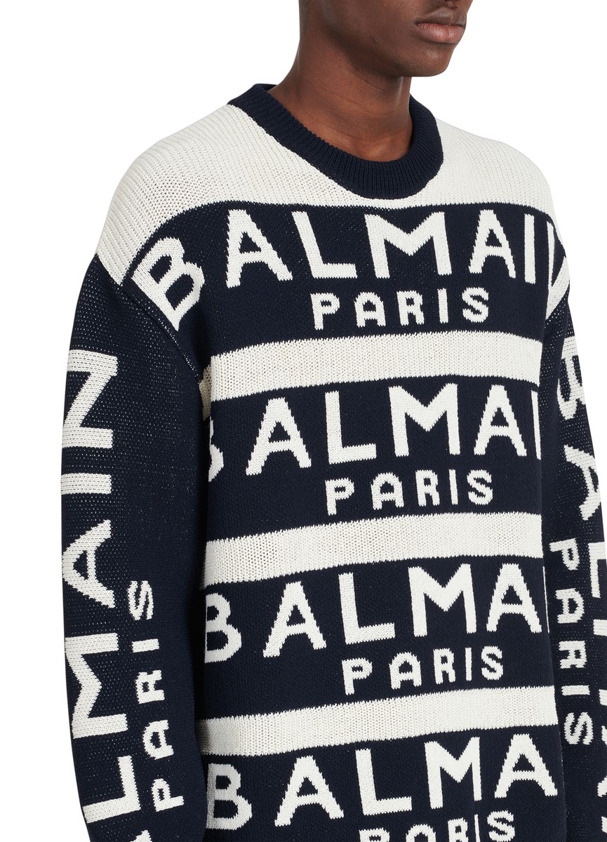 Balmain Paris logo sweater - 3