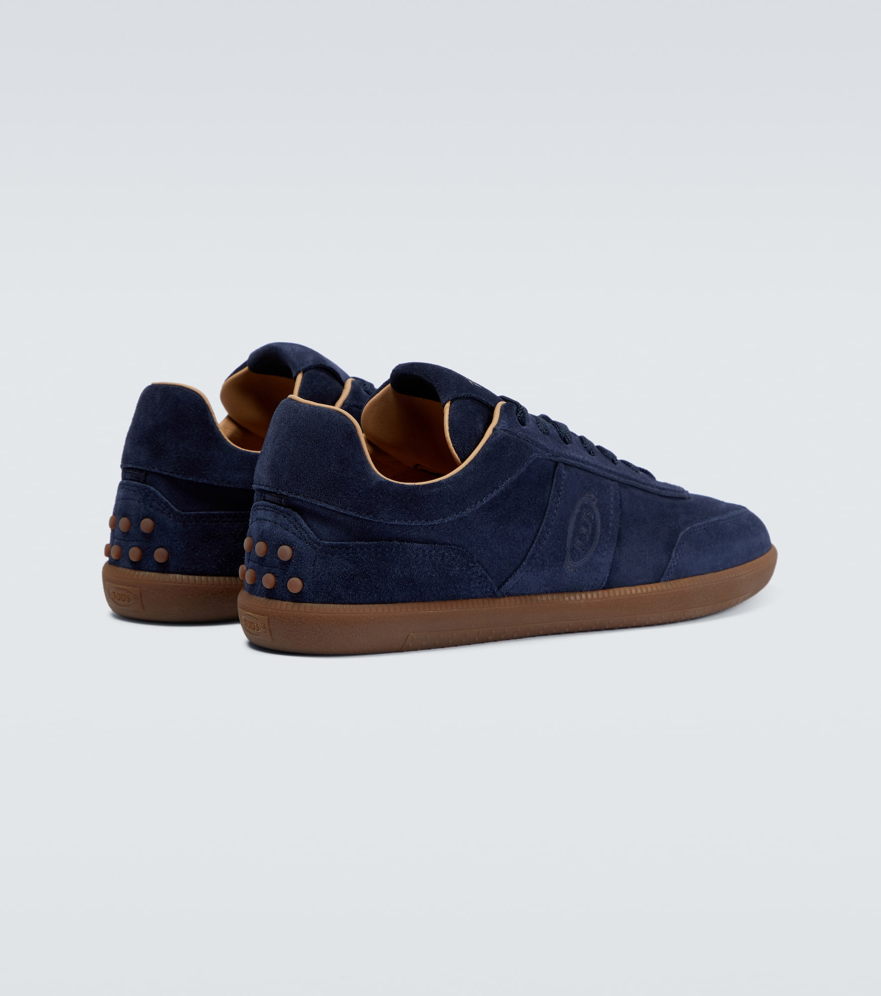 Tabs suede low-top sneakers - 6