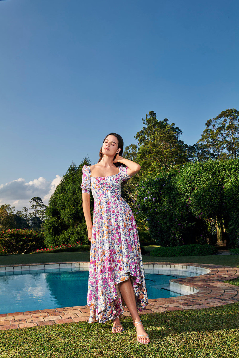 Etereo Capullo Midi Dress 4