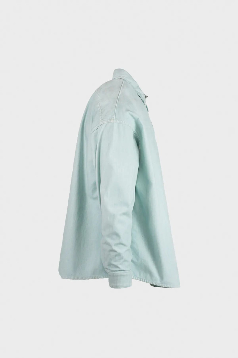 Marni Garment Dyed Flock Denim - Aquamarine outlook