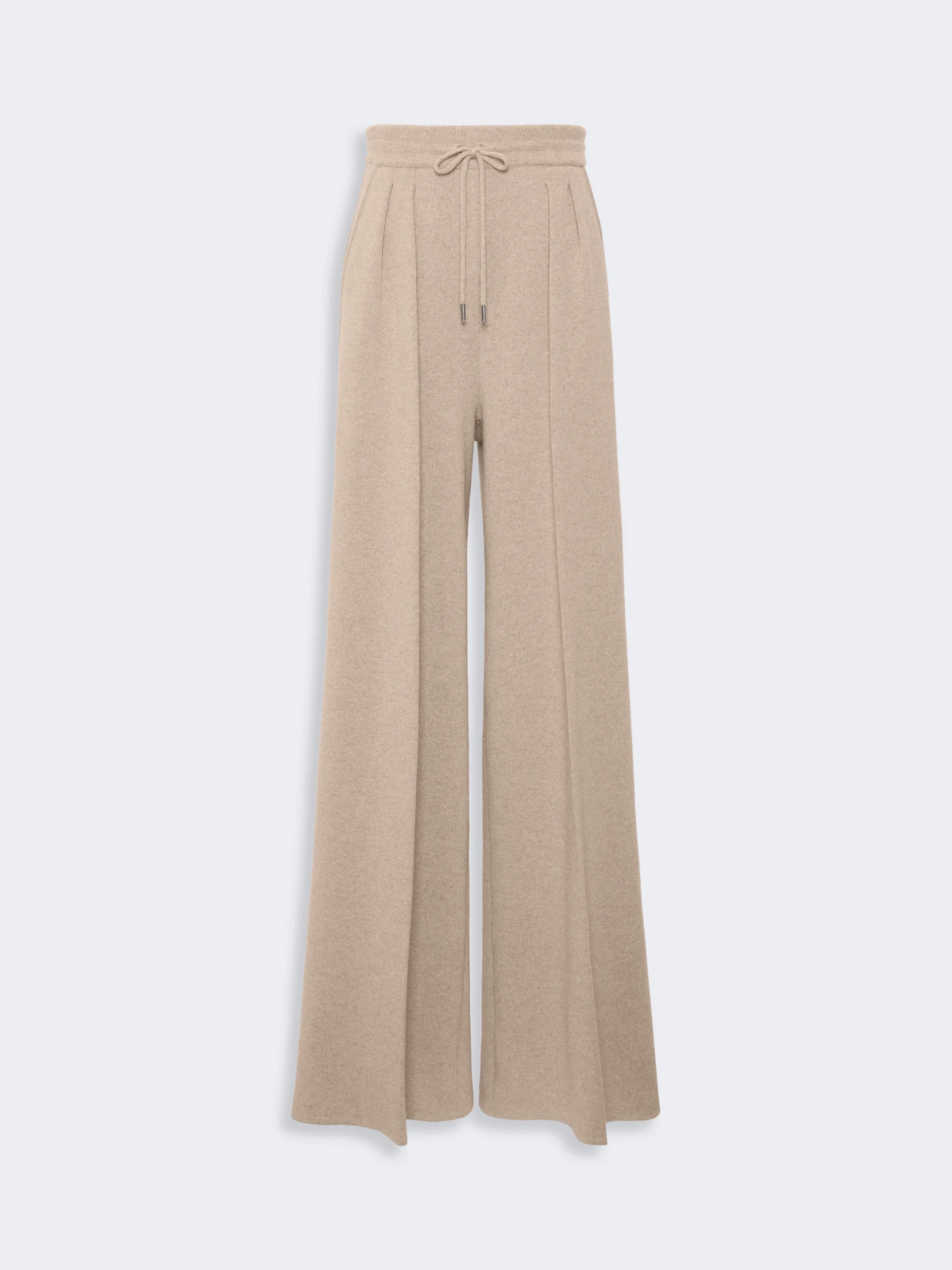 FUNALE Wool and cashmere trousers - BEIGE - 1