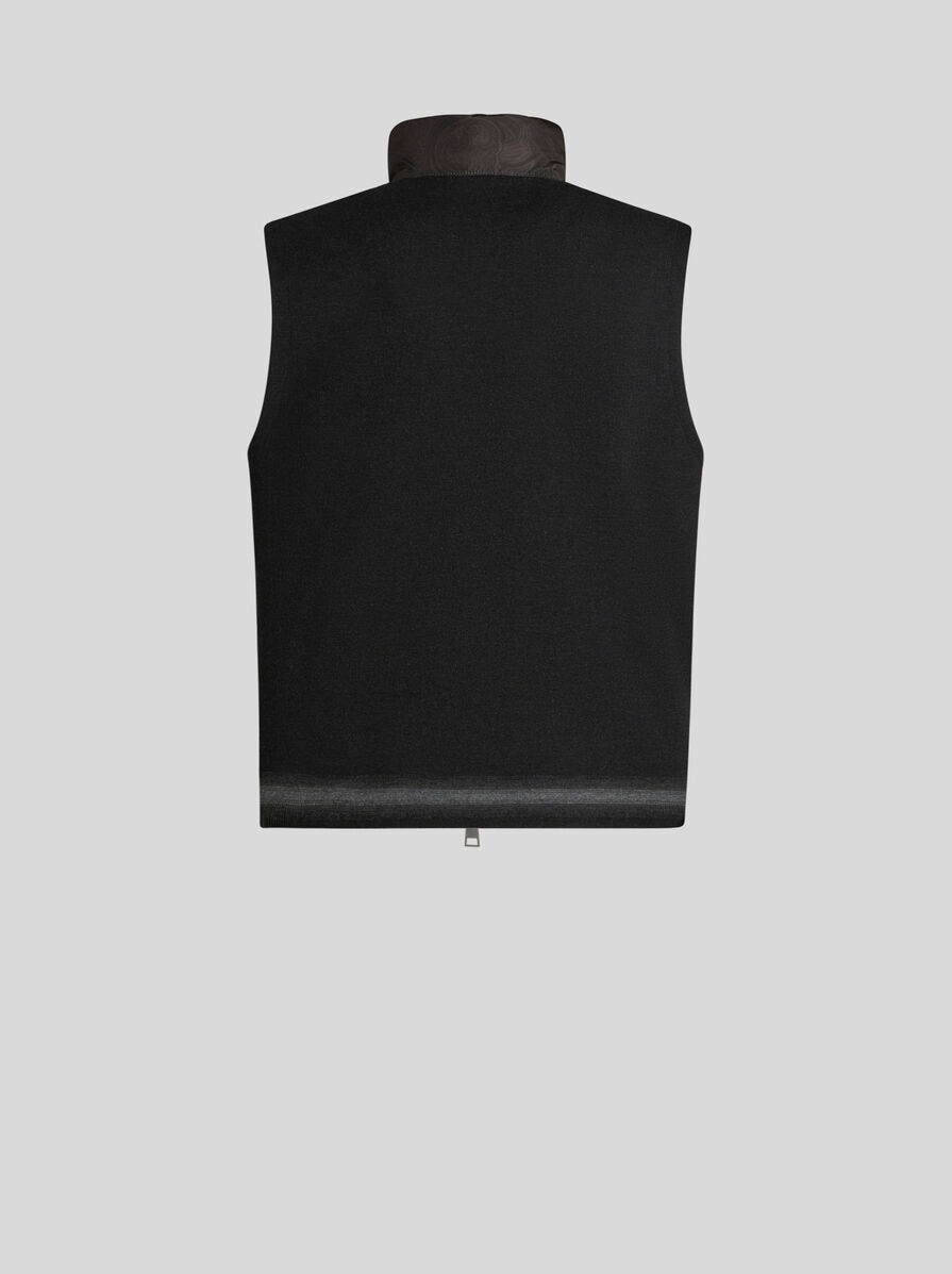 WAISTCOAT WITH PAISLEY PRINT - 5