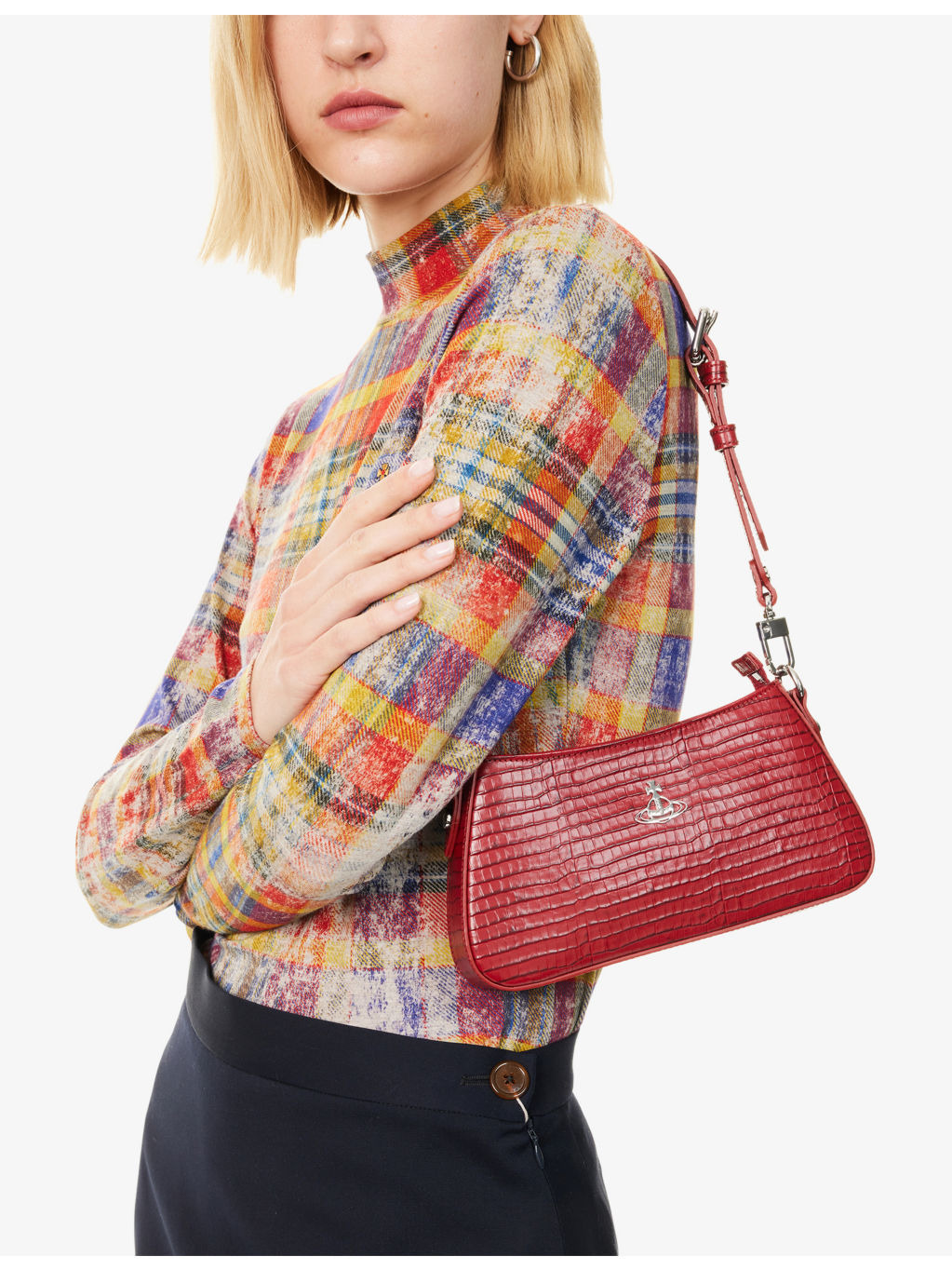 Tasha Leather Shoulder Phone Bag - 2