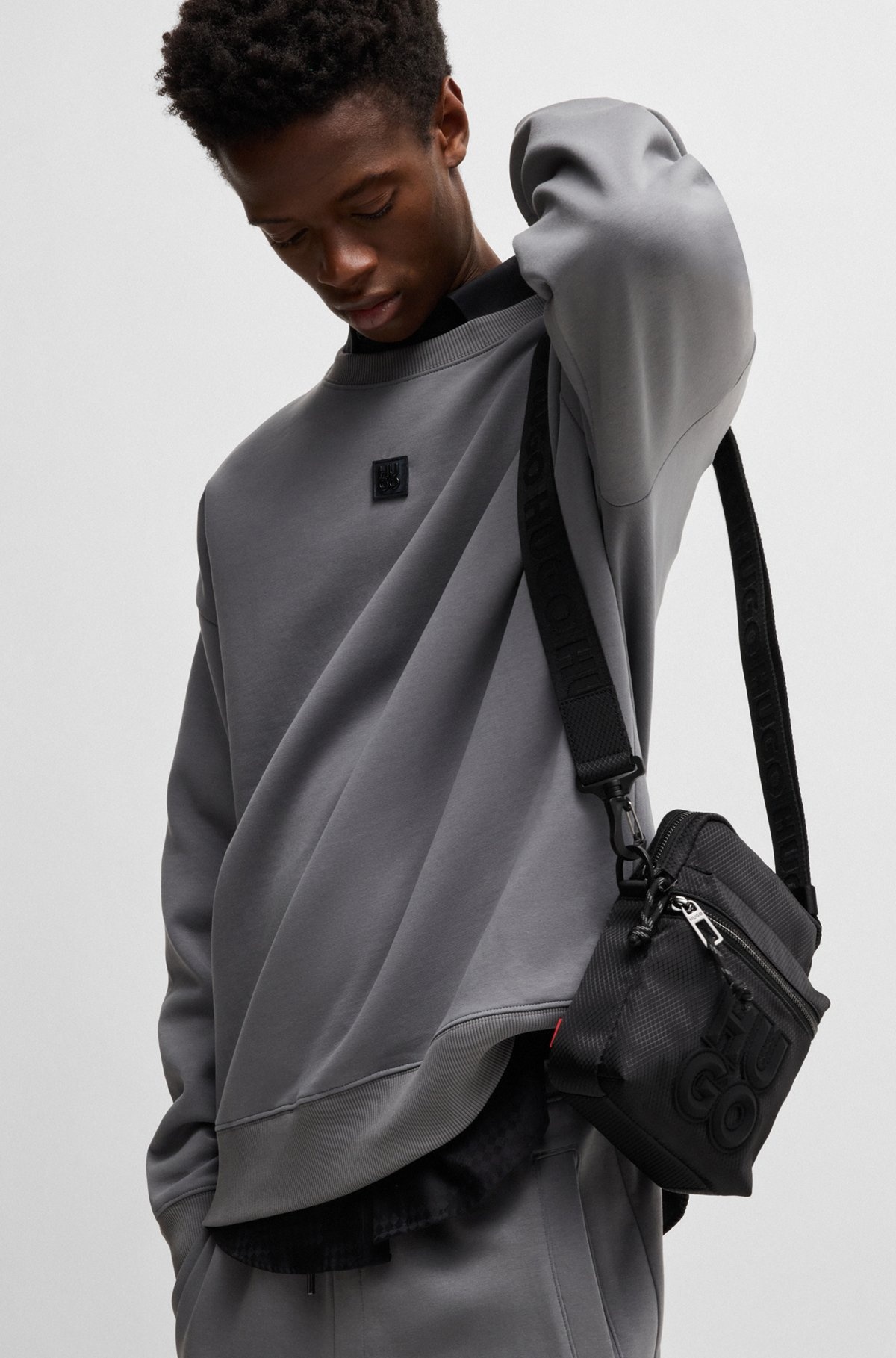 REPORTER BAG WITH STACKED LOGO - 4
