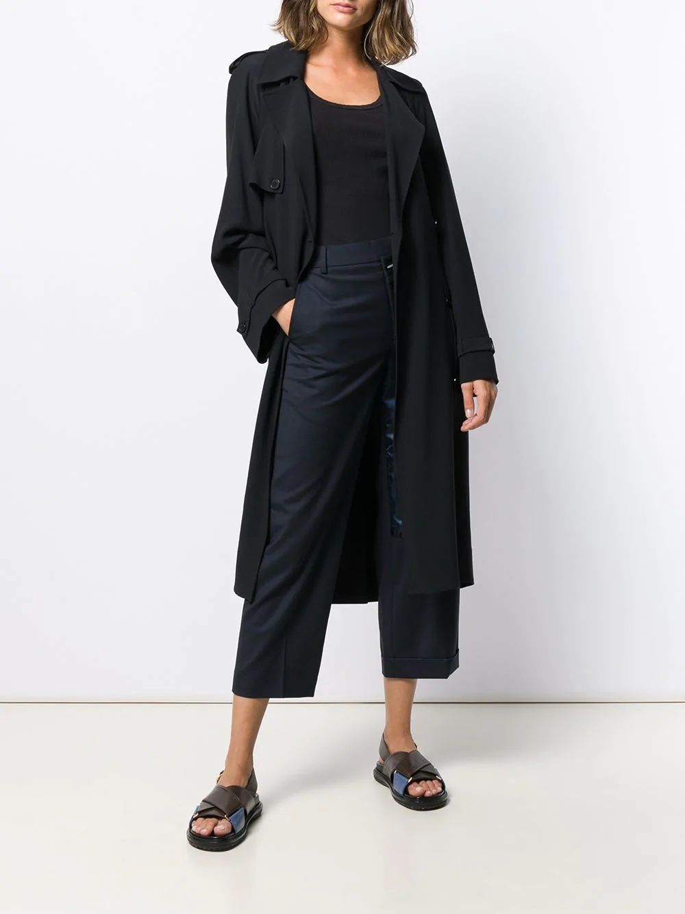 Inside Out pinstripe pocket trousers - 2